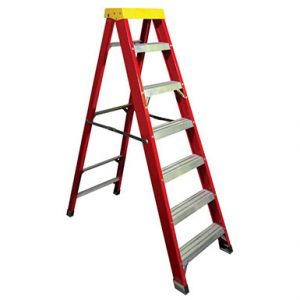 DC170 7 TREAD FIBRE GLASS STEP LADDER