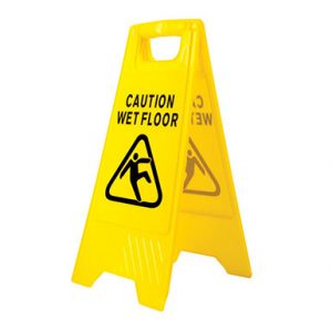 WET FLOOR SIGN